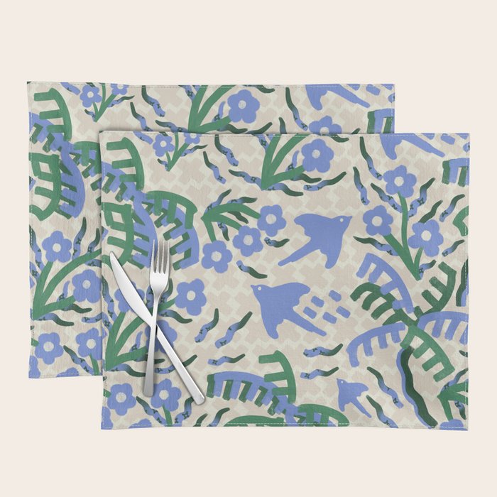 Coconut Spring Blossom, Nuts Placemat Gallery Image 1