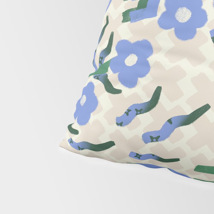 Coconut Spring Blossom, Nuts Pillow Sham Gallery Image 4