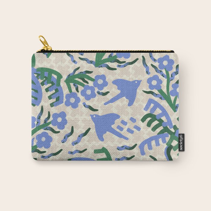 Coconut Spring Blossom, Nuts Carry All Pouch Gallery Image 1
