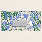 Coconut Spring Blossom, Nuts Desk Mat Gallery Image 1