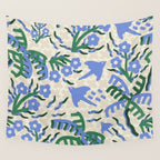 Coconut Spring Blossom, Nuts Wall Tapestry Gallery Image 4