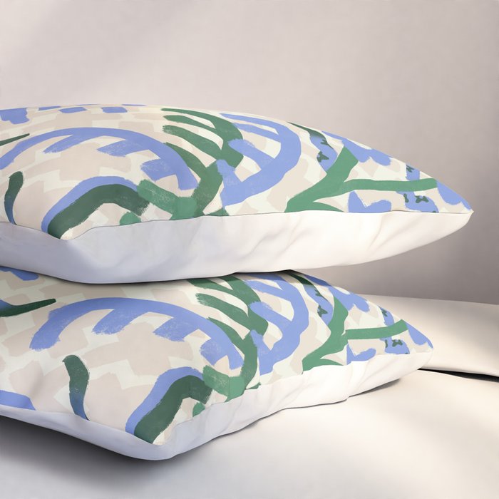 Coconut Spring Blossom, Nuts Pillow Sham Gallery Image 3