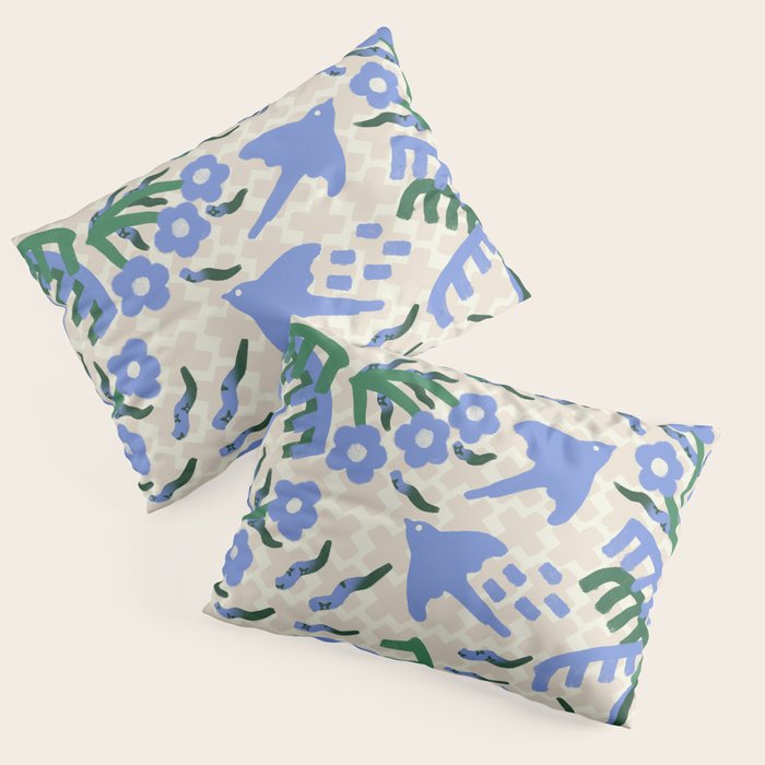 Coconut Spring Blossom, Nuts Pillow Sham Gallery Image 1