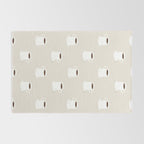 Retro coffee cup cartoon pattern Rug Gallery Image 2