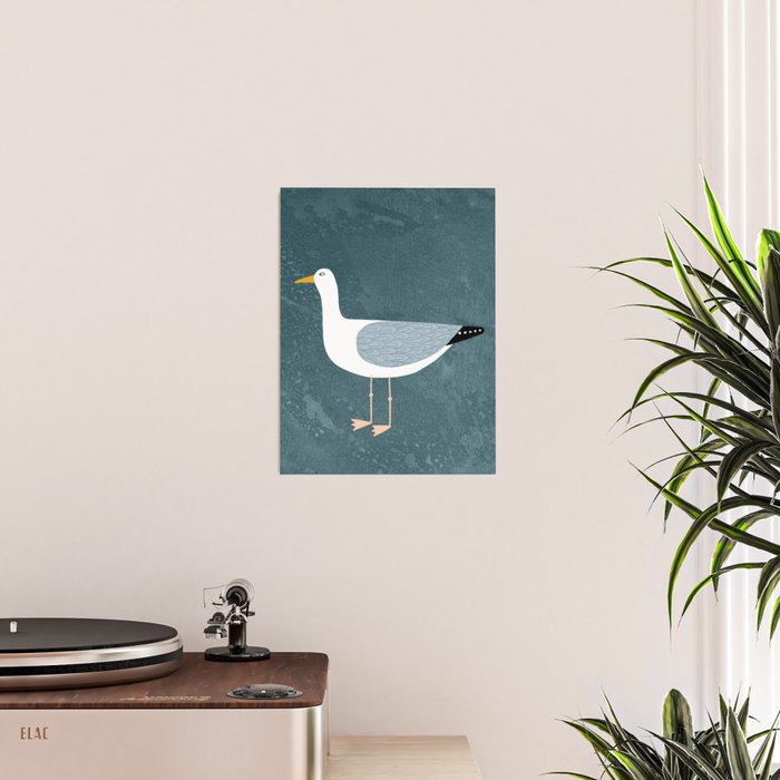 Seagull Standing Poster Gallery Image 2