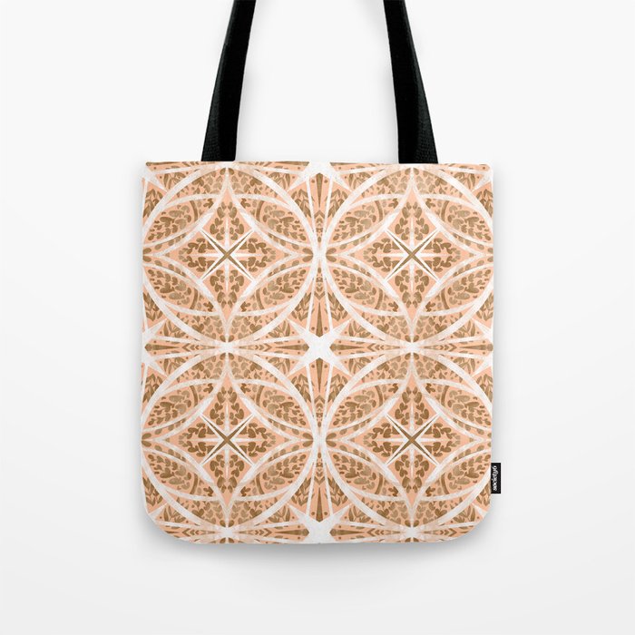 Tile wild leaves starry PF1 Tote Bag Gallery Image 1