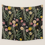 Meadow Noir Wall Tapestry Gallery Image 4