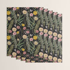 Meadow Noir Wrapping Paper Gallery Image 3