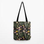 Meadow Noir Tote Bag Gallery Image 2