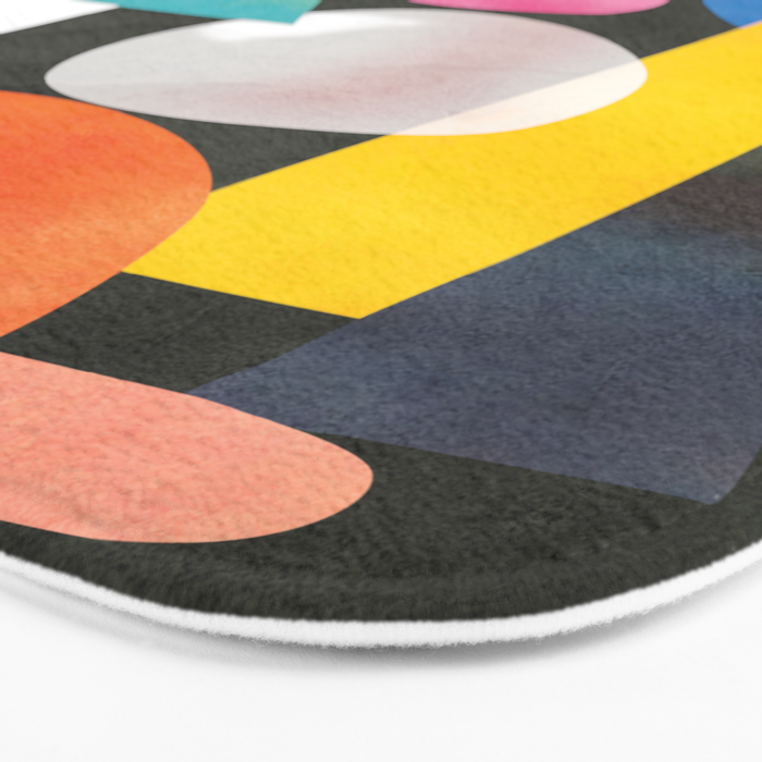 Abstract Modern Art 27 Bath Mat Gallery Image 3