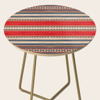 Bohemian Tapestry: Timeless Moroccan Heritage Fabrics Side Table Gallery Image 2