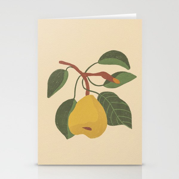 Pear Stationery Card Gallery Image 2