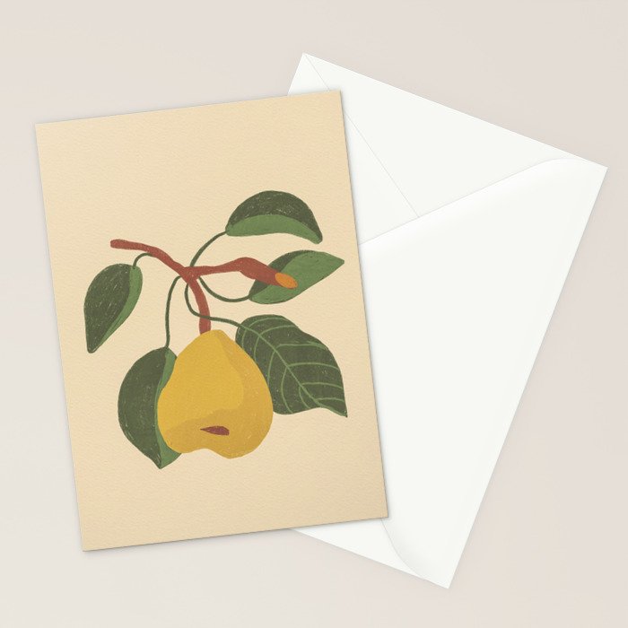 Pear Stationery Card Gallery Image 2