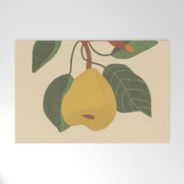 Pear Welcome Mat Gallery Image 1