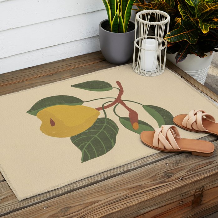 Pear Outdoor Rug Gallery Image 2