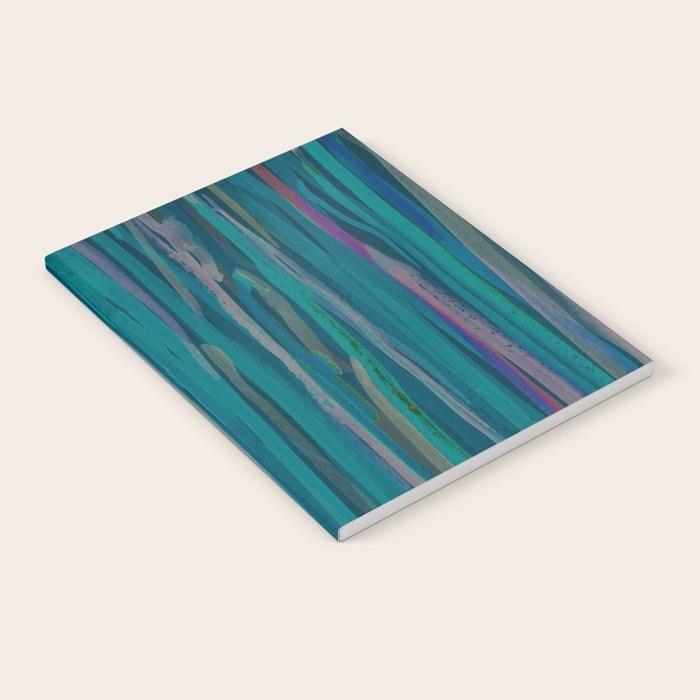 Deep Blue Sea - Ocean watercolor abstract painting Notebook Gallery Image 2
