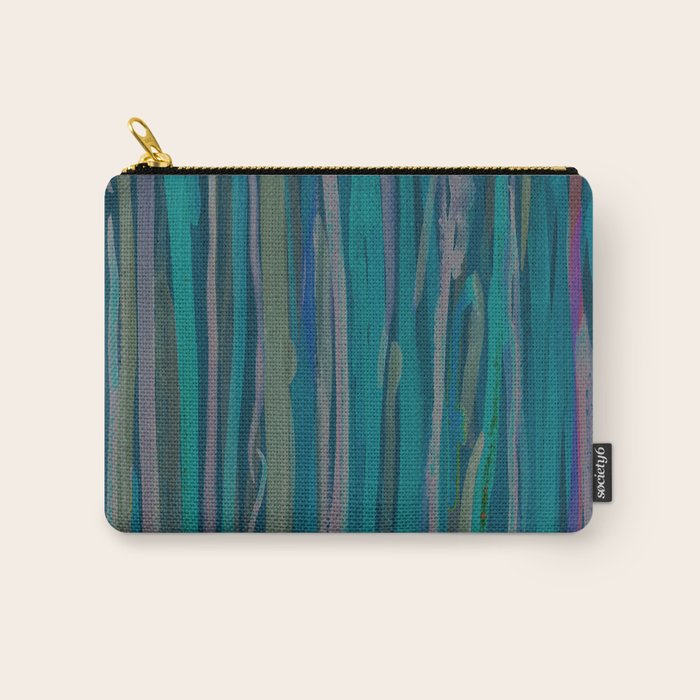 Deep Blue Sea - Ocean watercolor abstract painting Carry All Pouch Gallery Image 1