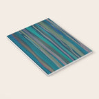 Deep Blue Sea - Ocean watercolor abstract painting Notebook Gallery Image 3
