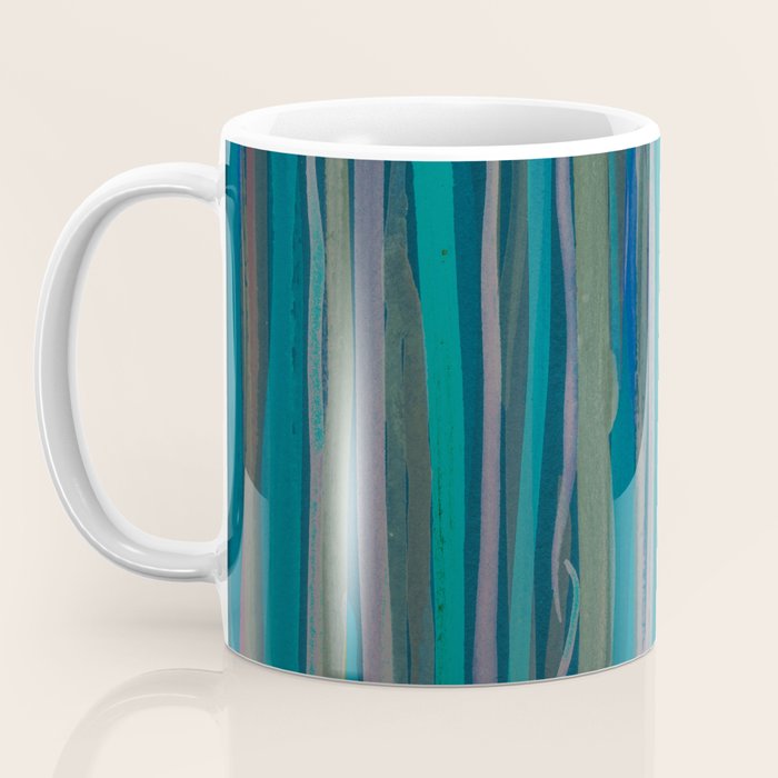 Deep Blue Sea - Ocean watercolor abstract painting Coffee Mug Gallery Image 3
