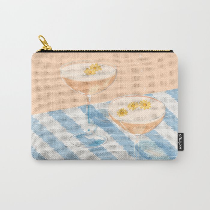 summer wine time illustartion  Carry All Pouch Gallery Image 1