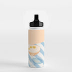 summer wine time illustartion  Water Bottle Gallery Image 2