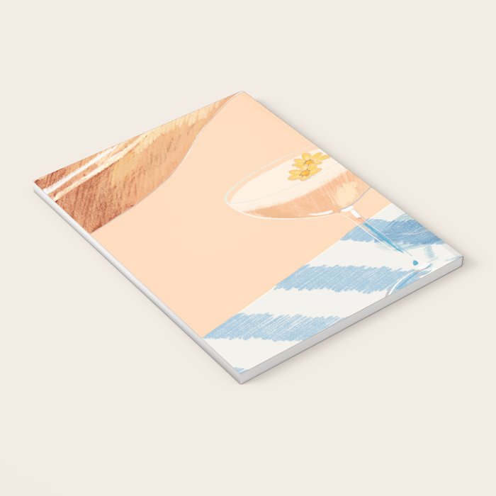 summer wine time illustartion  Notebook Gallery Image 3