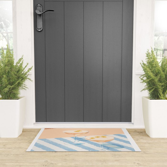 summer wine time illustartion  Welcome Mat Gallery Image 3