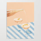 summer wine time illustartion  Poster Gallery Image 4