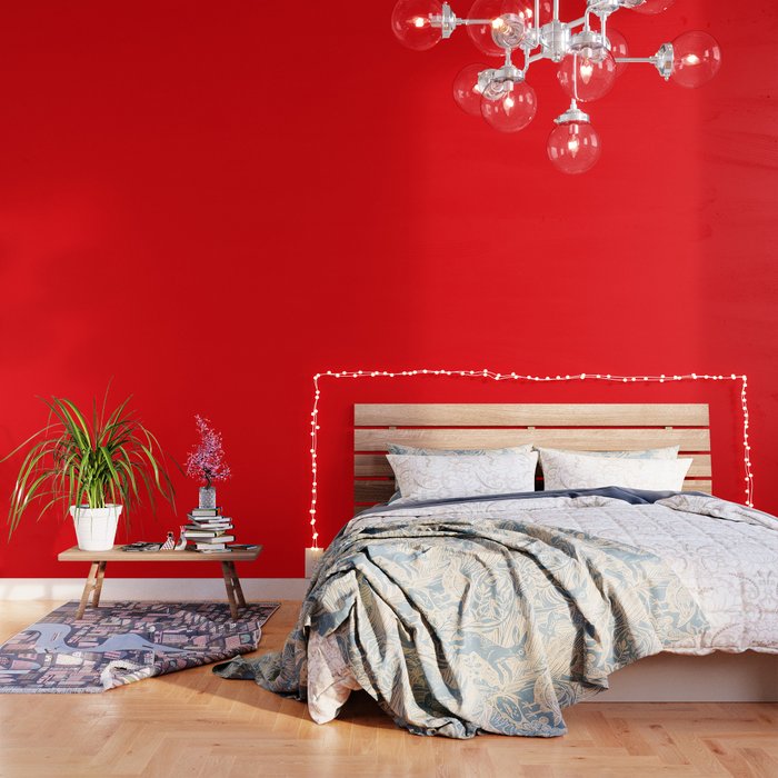 NOW BRIGHT RED SOLID COLOR Wallpaper Gallery Image 3