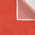 Tomato Red Solid Color Wall Tapestry Gallery Image 3
