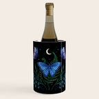 Blue Morpho Butterfly Wine Chiller Gallery Image 1