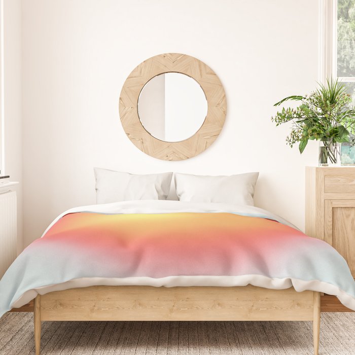 Mind: Aura Gradient 01 Duvet Cover Gallery Image 3