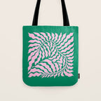 Sage & Chantilly Fern: Ferns 01 Tote Bag Gallery Image 1