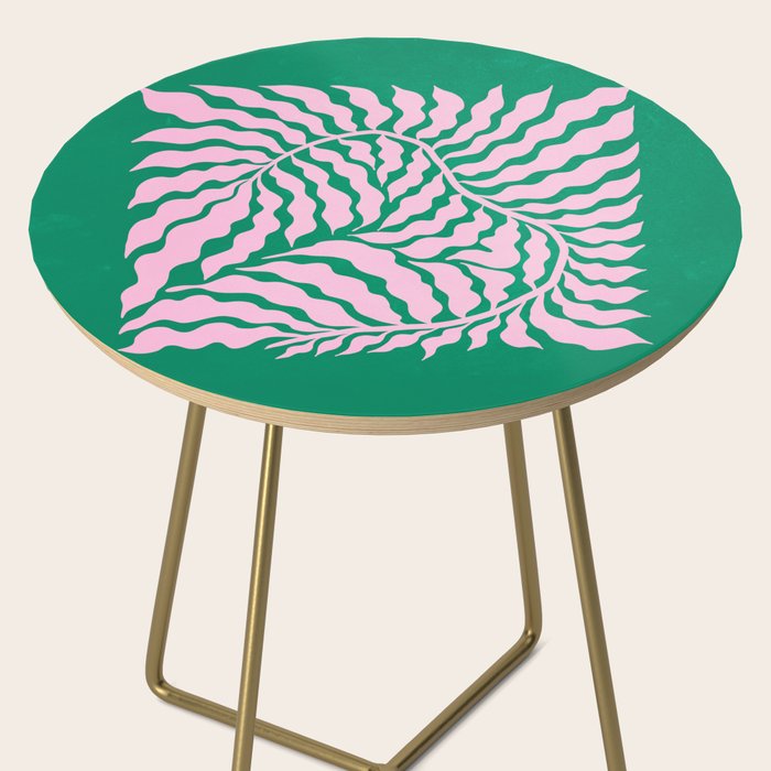 Sage & Chantilly Fern: Ferns 01 Side Table Gallery Image 2