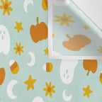 Is It Fall Yet in Blue Wall Tapestry Gallery Image 3