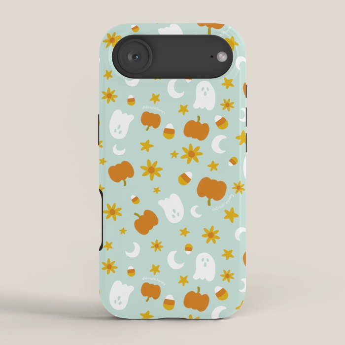 Is It Fall Yet in Blue iPhone Case Gallery Image 2