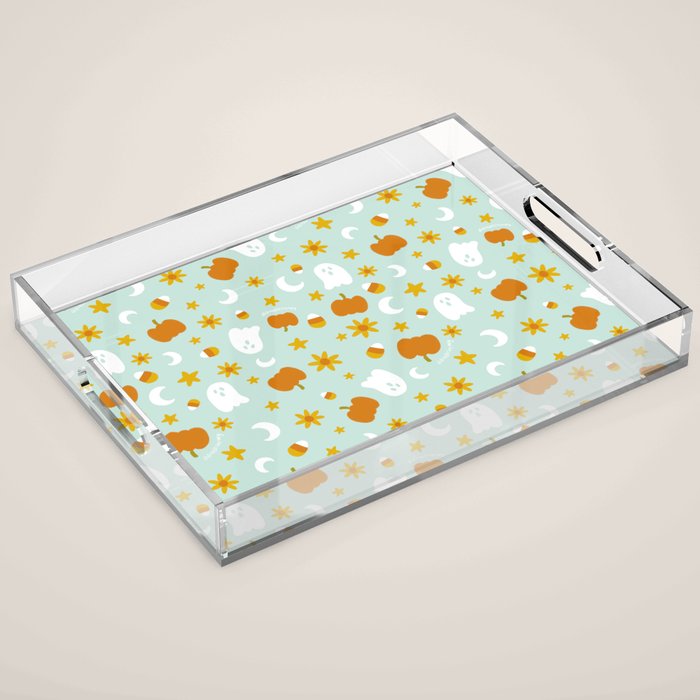 Is It Fall Yet in Blue Acrylic Tray Gallery Image 1