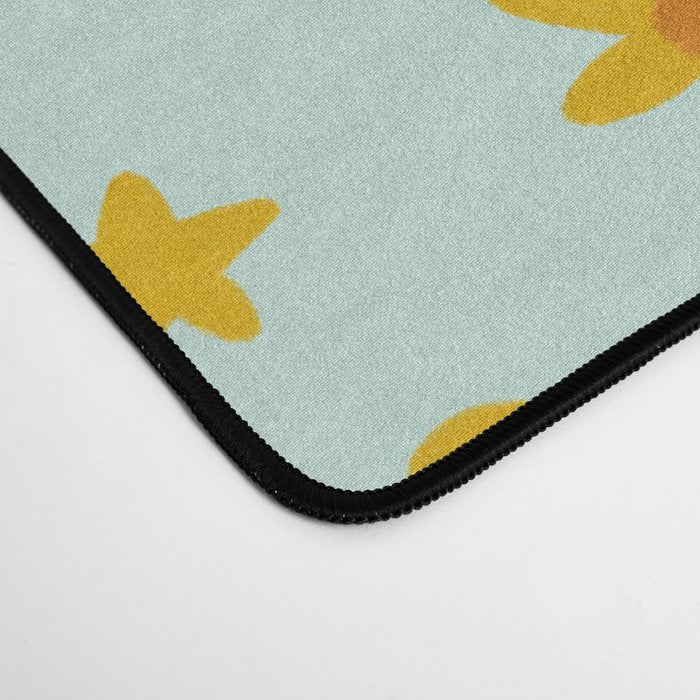 Is It Fall Yet in Blue Desk Mat Gallery Image 4
