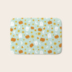 Is It Fall Yet in Blue Bath Mat Gallery Image 1