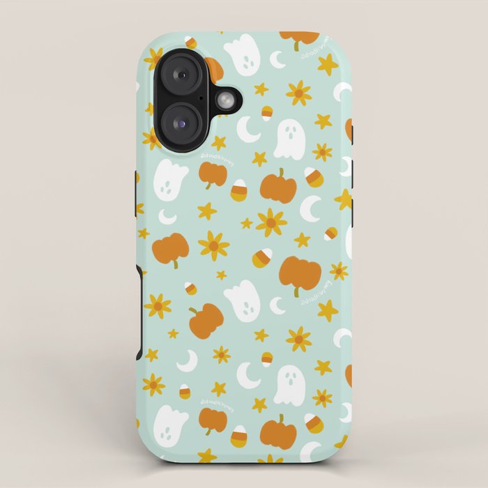 Is It Fall Yet in Blue iPhone Case Gallery Image 1