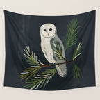 Night Owl Wall Tapestry Gallery Image 4