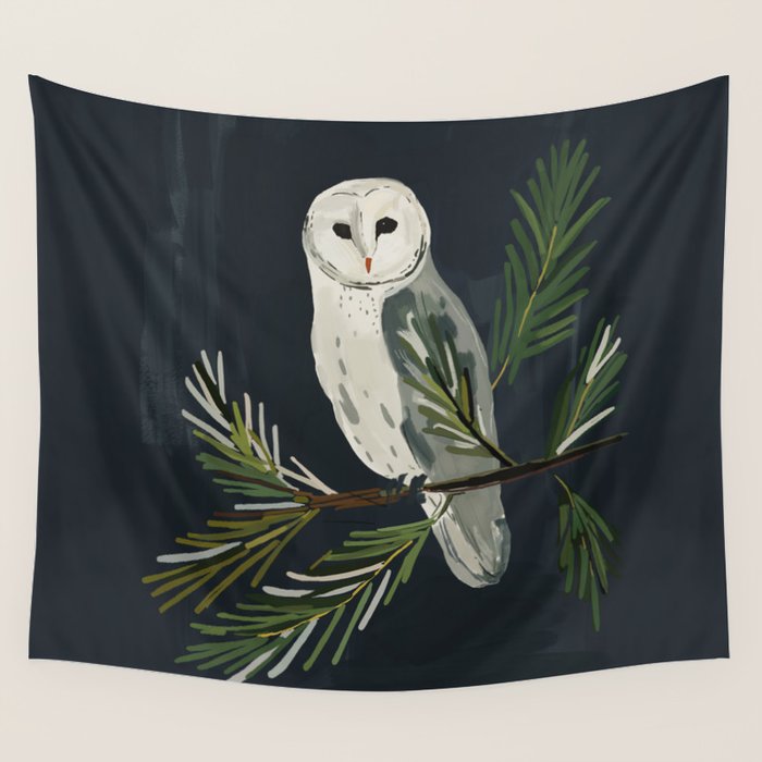 Night Owl Wall Tapestry Gallery Image 4