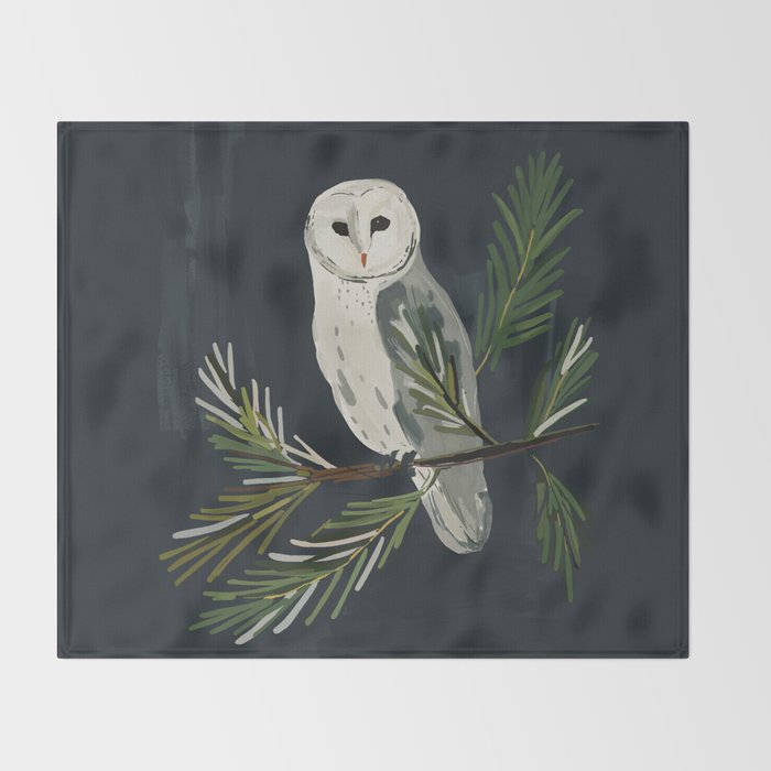 Night Owl Throw Blanket Gallery Image 2