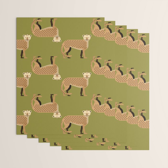 Whimsy Leopard Wrapping Paper Gallery Image 3