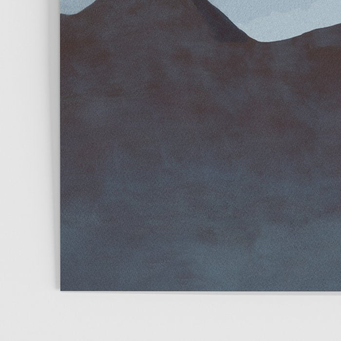 Indigo Mountains Landscape Poster Gallery Image 3
