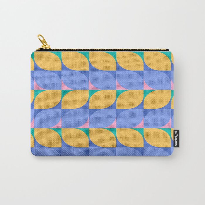 Almond Shapes Pattern I Carry All Pouch Gallery Image 1