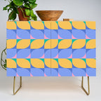 Almond Shapes Pattern I Credenza Gallery Image 1
