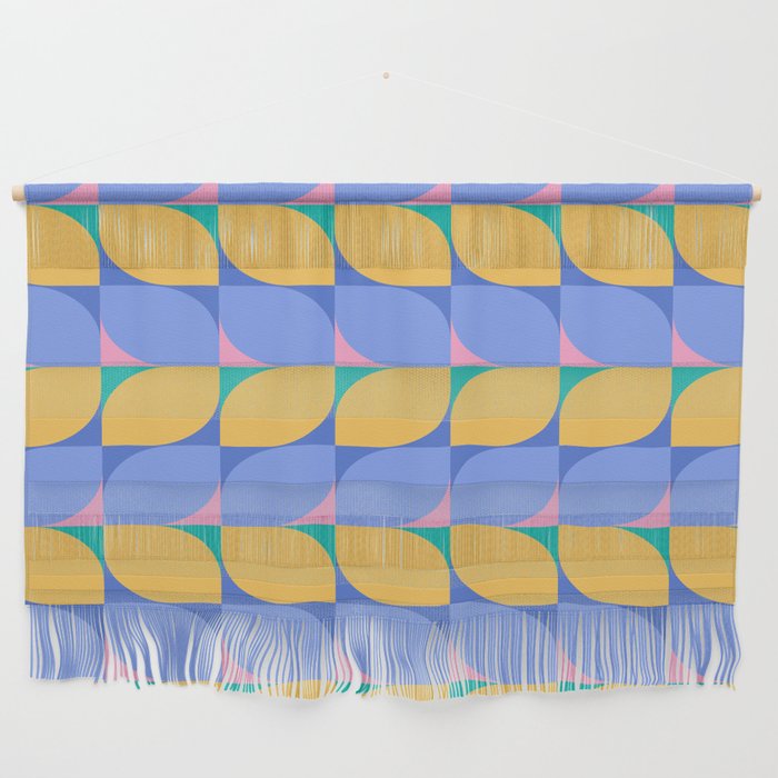 Almond Shapes Pattern I Wall Hanging Gallery Image 1