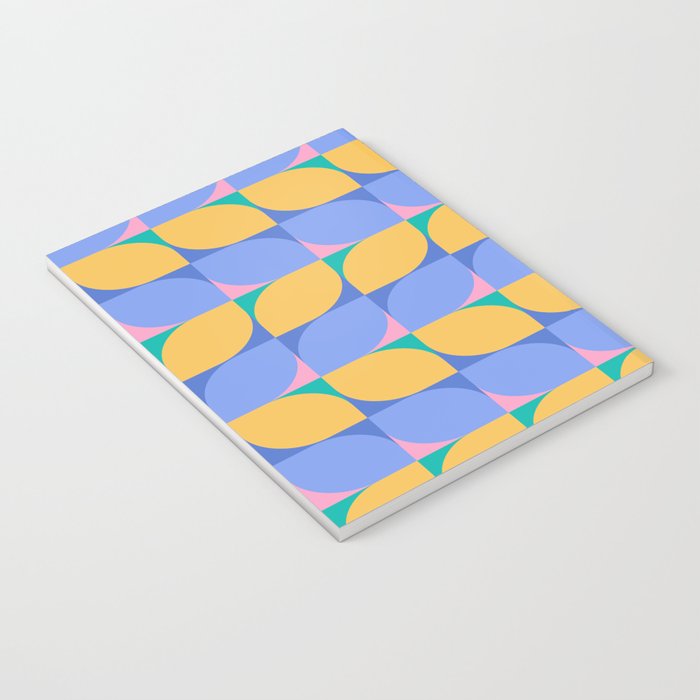 Almond Shapes Pattern I Notebook Gallery Image 3