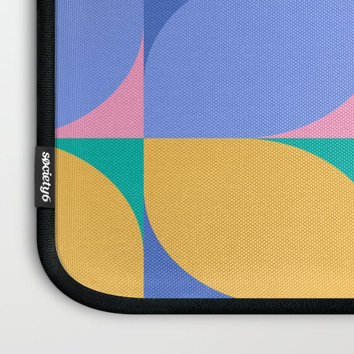 Almond Shapes Pattern I Laptop Sleeve Gallery Image 3
